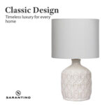 Oslo Cream Ceramic Table Lamp