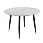 Oliver Round MDF Marbling Dining Table