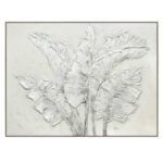 Hand Painted Ethereal Paradise Light Wood Framed Canvas Wall Art