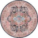 Amsterdam Tiffany Multi Color Rround Rug 180x180
