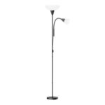 Black Artiss Floor Lamp with two lights