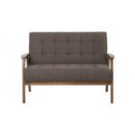 Dijon Dimity Fabric 2 Seater Sofa