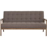 Dijon Dimity Fabric 3 Seater Sofa