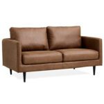 Johnson 2 Seater Sofa Fabric Uplholstered Lounge Couch