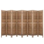 Louver Oak Artiss Room Divider Screen