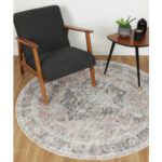 Rome Vintage Round Rug 180X180