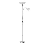 Silver Artiss Floor Lamp with two lights