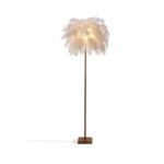 Feathered Demi Floor Lamp